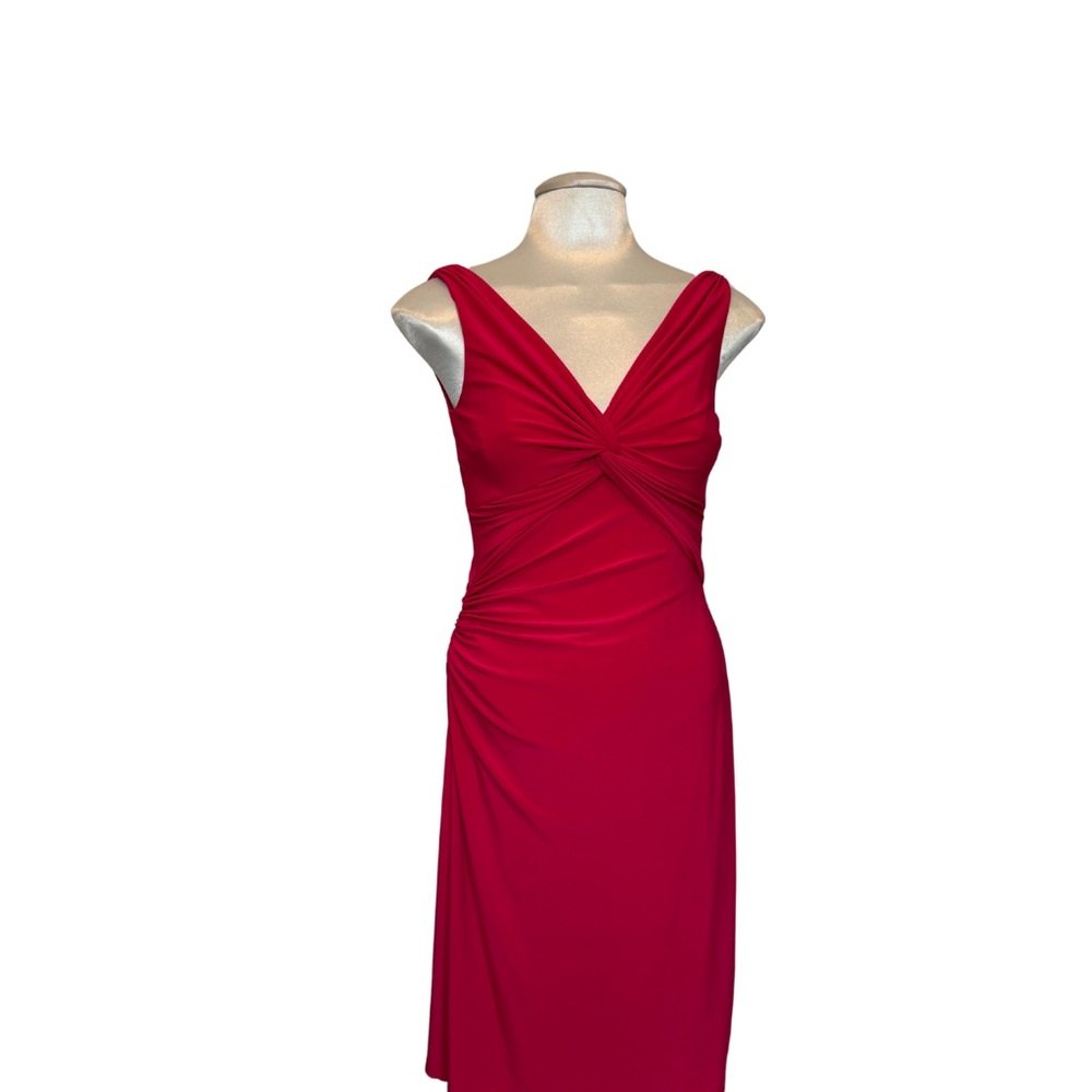 Ralph Lauren Rose Red Dress
